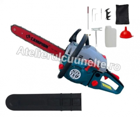 Drujbe - 7.5 CP ALFA 5 STELE Drujba pe Benzina Motofierastrau , 52 CMC, LAMA 40 CM