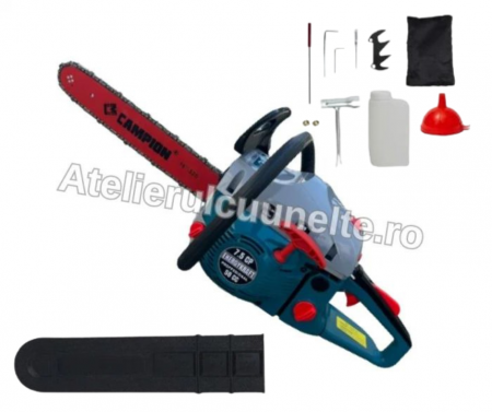 Drujbe - 7.5 CP ENERGYKRAFT Drujba pe Benzina Motofierastrau , 52 CMC, LAMA 40 CM PROFFESIONAL