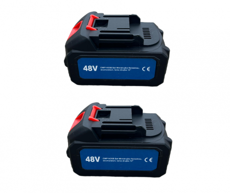 48V 2400W 8AMPERI LAMA 35 CM Drujba cu 2 Acumulatori CAMPION PROFESIONAL , PREMIUM + VALIZA [3]