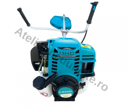 9CP Motocoasa Broman, motor 4 TIMPI , 9000 rpm, 8000w, easy start + accesorii incluse + ADAPTOR PRASITOARE [3]