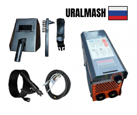 Toate Produsele - URALMASH 300AH INVERTOR APARAT DE SUDURA PROFFESIONAL 1.5 - 5 mm 220W + ACCESORII