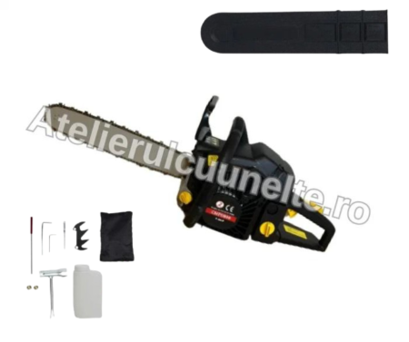 Drujbe Benzina - 8.5 CP Drujba pe Benzina Motofierastrau Campion CMP0800 700, 58 CMC, LAMA Campion 40 CM