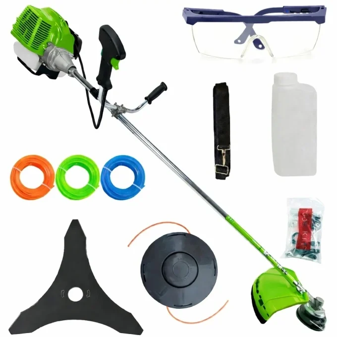 Motocoase si Masini Tuns Iarba - *10 ACCESORII* 8.5 CP Motocoasa CAMPION Motocositoare complet echipata PREMIUM!
