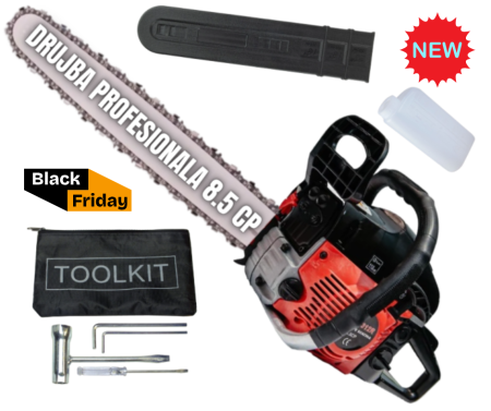 Drujbe Benzina - 8.5CP *SUPER* Drujba benzina 58cc, 8.5cp, 10.000rpm, 400mm, CAMPION EasyStart New Generation