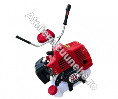 8.5 CP Motocoasa pe benzina CAMPION GT4500 PROFFESIONAL 12.000 RPM  + ADAPTOR PRASITOARE [1]