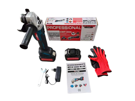 Flexuri si Polizoare - * GERMAN MEISTER * 48V/10Ah Flex Polizor unghiular 125mm cu 2 acumulatori, 10.000rpm Professional