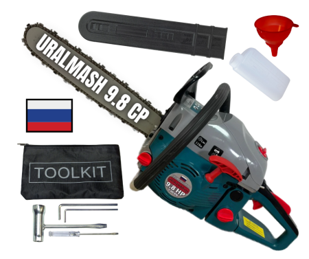 Drujbe - 9.8 CP URALMASH RUSIA Drujba pe Benzina Motofierastrau LAMA 40 CP PROFFESIONAL