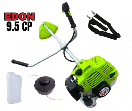 Motocoase pe Benzina - 9.5 CP EDON MOTOCOASA PE BENZINA EXTRA ACCESORII MOTOCOSITOARE PREMIUM