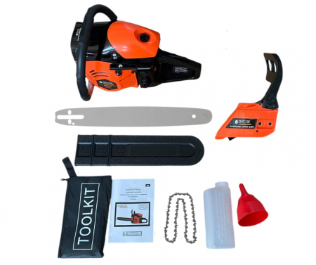 9.8 CP  Craft-Tec  X9800 Drujba pe Benzina Motofierastrau LAMA si LANT 40 CM  Super Power PREMIUM [3]