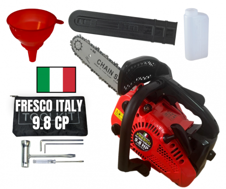 Toate Produsele - 9.8CP Drujba pe benzina de mana pentru constructii FRESCO MOTOFIERASTRAU 25cm, Easy Start