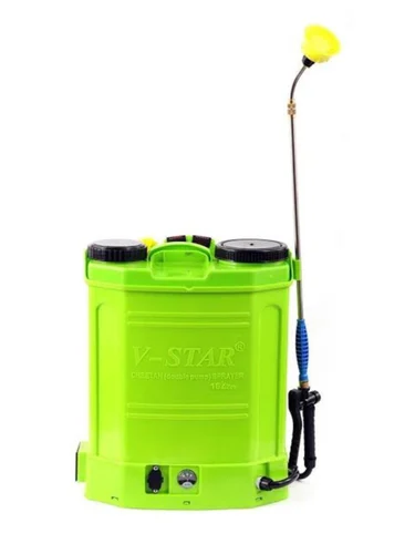 Pompe de Stropit si Vermorele - Pompa de Stropit Electrica pe Baterie cu Acumulator CMP1760, 16L, 12V, Presiune 2-4 Bar, Autonomie pana la 4 Ore, Lance Telescopica Inox, Duze Multiple, Incarcator Inclus, Sistem Purtare Ergonomic