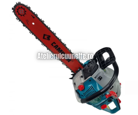 *Pachet* Motofierastrau pe benzina ( drujba ), UralMash Campion 6500, 7.5CP, 58cmc, lama 40cm, 3x ulei de amestec, bujie, pachet protectie [3]