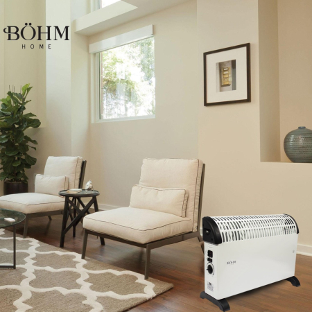 Radiator electric cu ventilator turbo BL01S BÖHM, 2000 W, Suprafața de încălzire 20-25 m² [3]