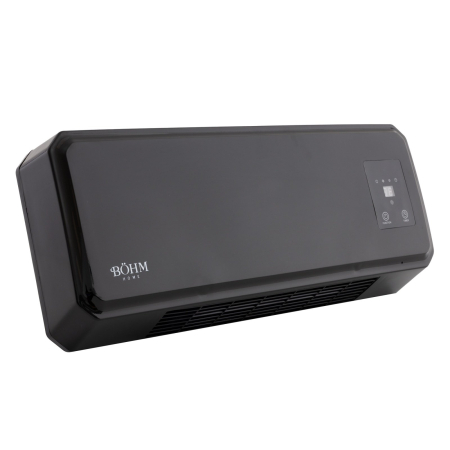 Aeroterma de perete cu display si telecomanda BÖHM BH2000BL, 20–25 m², 1000W-2000W [3]