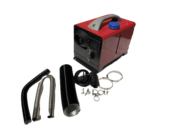 Aeroterme - ALIMENTARE 220V Aeroterma pe motorina cu telecomanda,evacuare termostat,portabila 12V Incalzitor 9kw