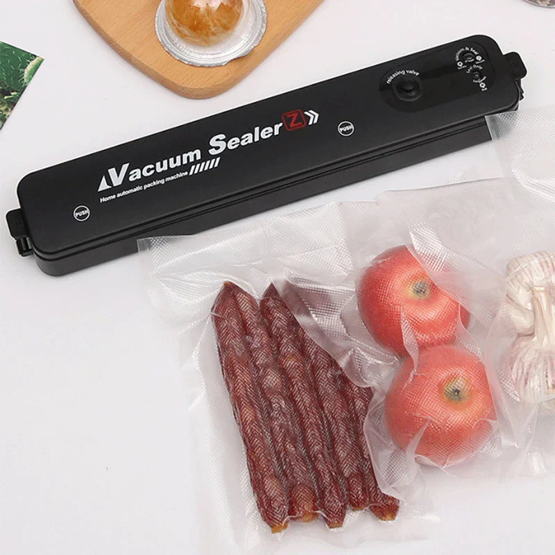 Aparat de sigilat si vidat Vacuum Sealer  90W, 10 pungi incluse [1]