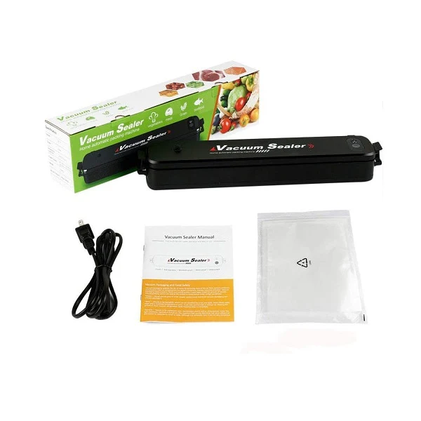 Aparat de sigilat si vidat Vacuum Sealer  90W, 10 pungi incluse [4]