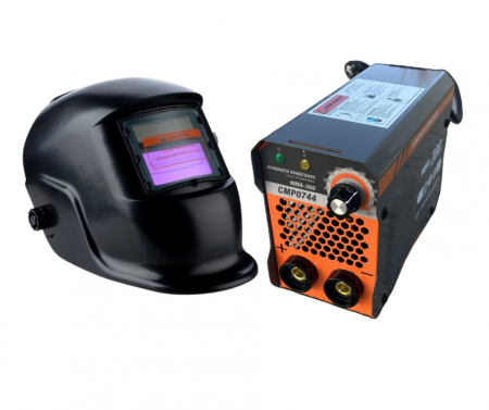 Aparat de sudura MMA300 CAMPION + MASCA AUTOMATA 10-300A, Electrozi 1.6 - 5 mm, Protectie termica [1]