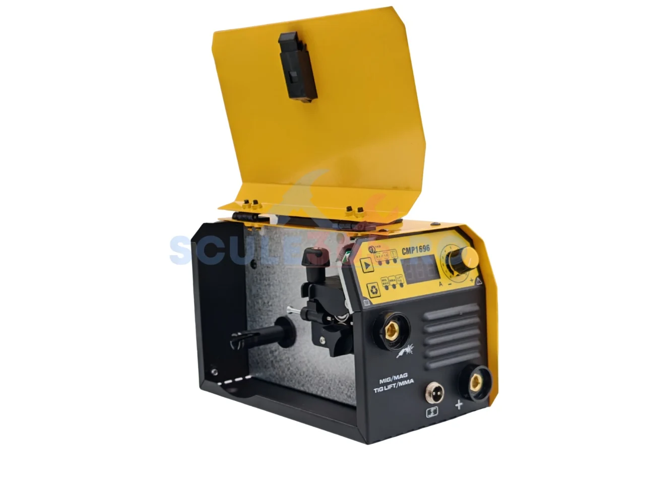 Aparat de sudura tip Invertor cu sarma 510A, MMA MIG MAG TIG LIFT  afisaj digital, ventilat, URALMASH IGBT TEHNOLOGY ULTRA HYBRID POWER, CMP1696 [1]