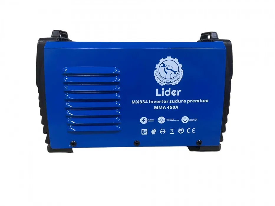 Aparat sudura Lider Invertor 450Ah MMA afisaj electronic CABLU 3M/12mm + VALIZA [2]