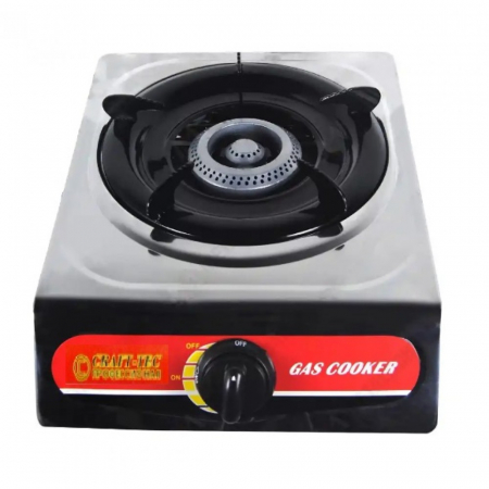 Uz Casnic - Aragaz 1 Ochi, Panou inox, Plita Gaz Butelie, Piezo-Electric Craft-Tec