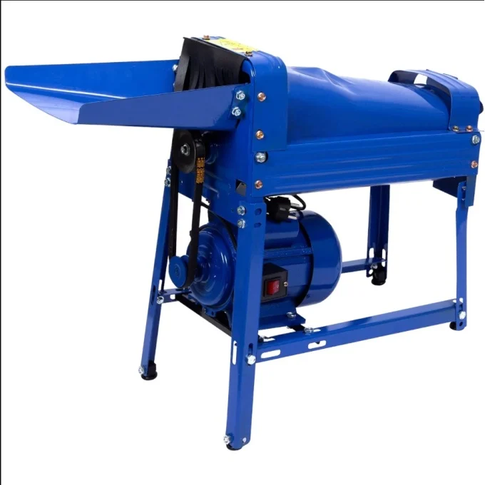 Batoza electrica dubla porumb Campion CMP1221, motor electric 1500W (1.5kW) cu bobinaj cupru, 3000 rpm, capacitate 1500–2000 kg/h, alimentare 220V, constructie metalica gabarit mare [0]