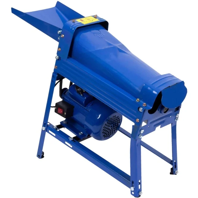 Batoza electrica dubla porumb Campion CMP1221, motor electric 1500W (1.5kW) cu bobinaj cupru, 3000 rpm, capacitate 1500–2000 kg/h, alimentare 220V, constructie metalica gabarit mare [1]