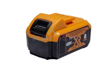 Masina de gaurit si insurubat cu percutie 120 piese, 48v, 2 acumulatori, trusa, incarcator inclus, bormasina autofiletanta 8AH, 1300rpm, Campion CMP1663 [6]