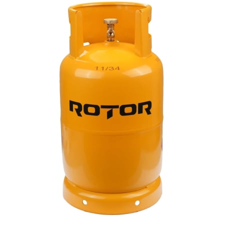 Butelii si Arzatoare - Butelie Rotor General Max GPL, metal, 26 L, 12.5 kg gaz, cu talpa si guler protectie