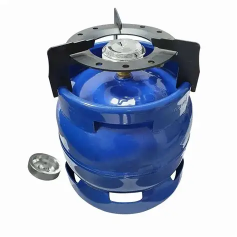 Butelii si Arzatoare - * CADOU REDUCTIE * Butelie camping 8L (litri) cu guler si arzator + Incarcare