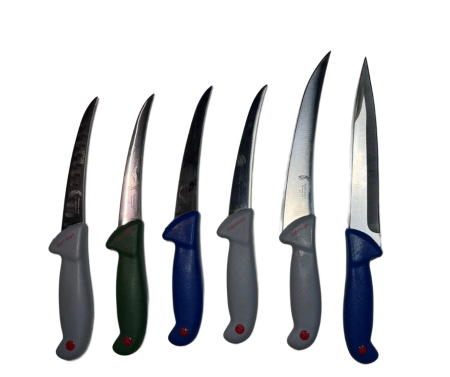 *CALITATE GERMANA* Set Complet de Cuțite pentru Macelarie Profesionale   - 6 PIESE [1]