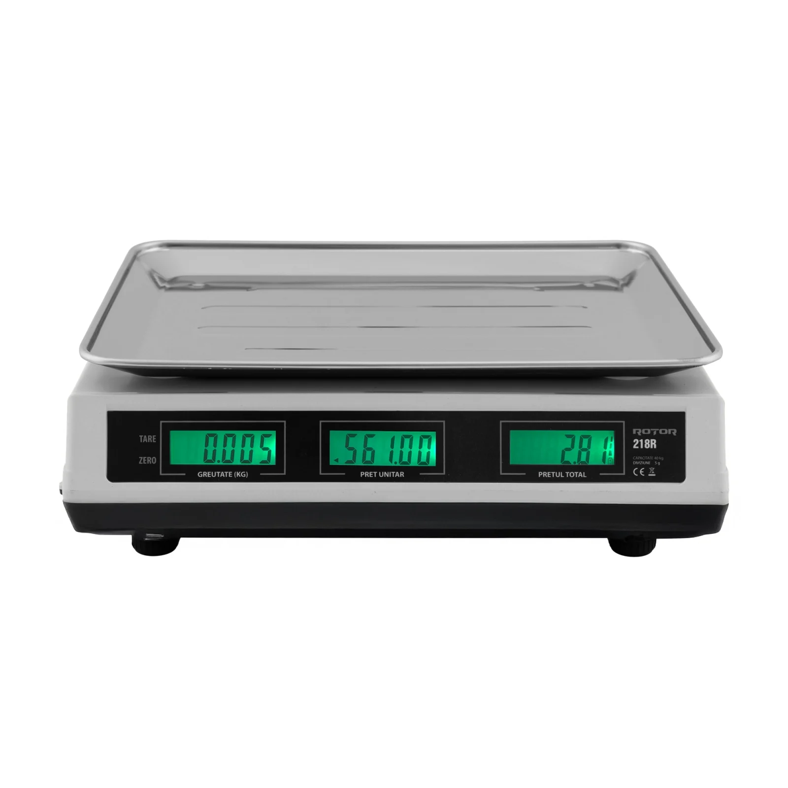 Cantare - Cântar electric cu baterie reîncărcabilă 4V ROTOR R218B