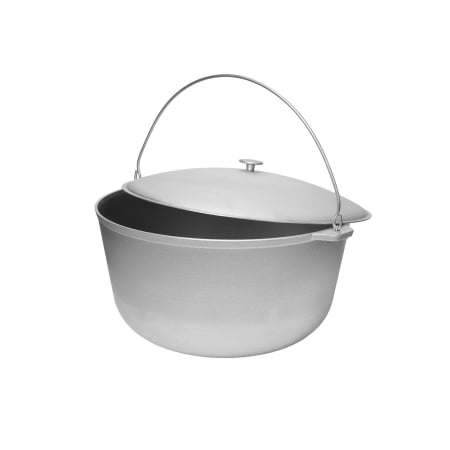 Ustensile bucatarie - Ceaun tuci aluminiu alimentar cu capac, capacitate 40 litri ELEFANT