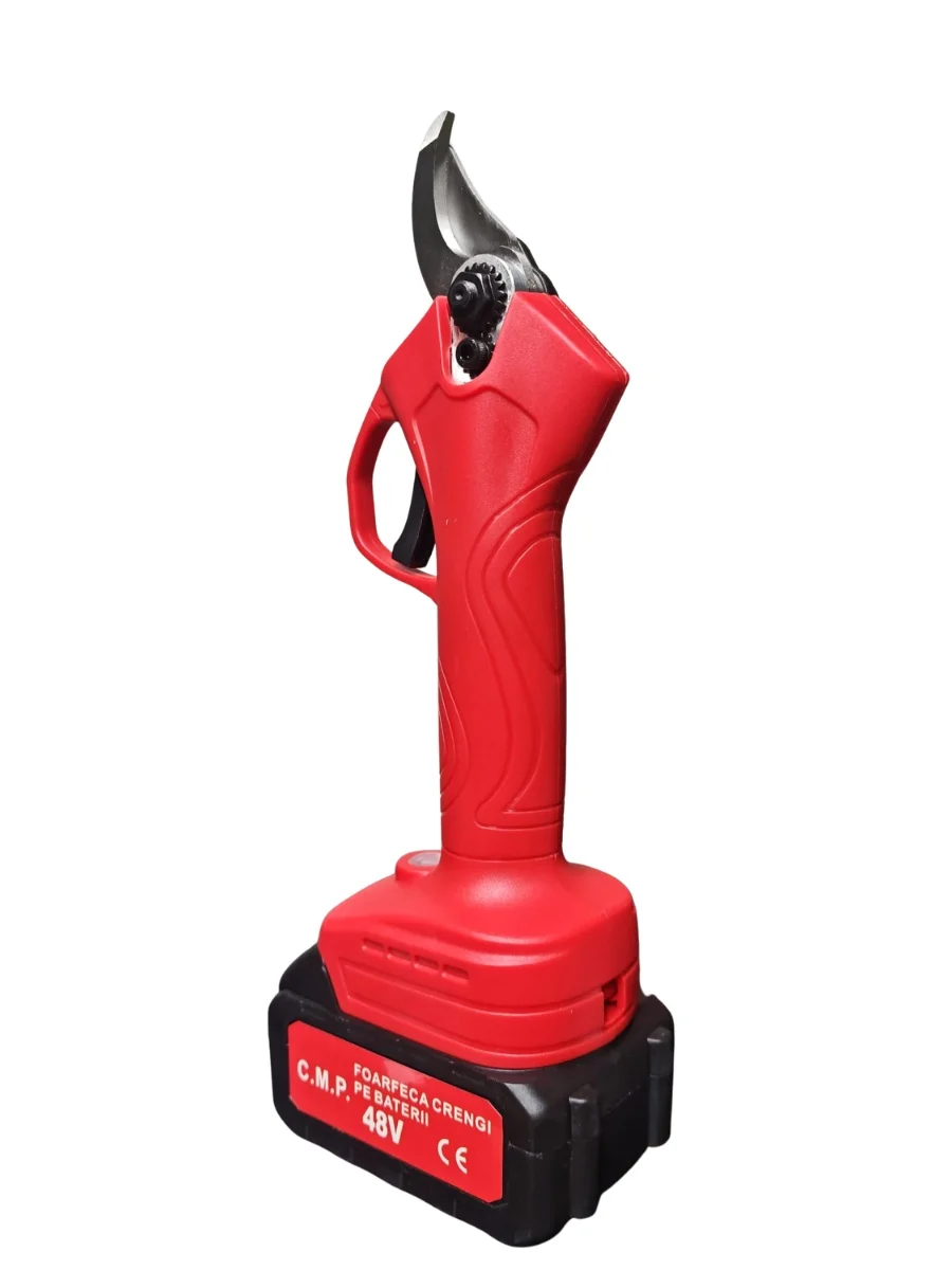 Foarfeca electrica cu 2 acumulatori 48V x 10 AH, pentru gradina, diametru taiere 27mm, Valiza, profesional ORIGINAL CAMPION  CMP1811 [1]