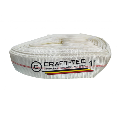 Furtun - Furtun Pompieri 2'' 30M 8 BARI Furtun Irigatii Apa Gradina Refulare Motopompa Calitate Premium Craft-tec MX1217