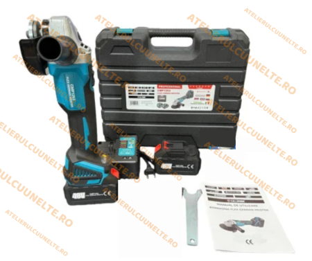 Toate Produsele - * GERMAN MEISTER * 48V/10Ah Flex Polizor unghiular 125mm cu 2 acumulatori, 10.000rpm Professional