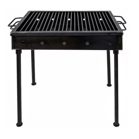 Gratar gradina camping 600x400mm, tabla 1.5mm, picioare demontabile [3]