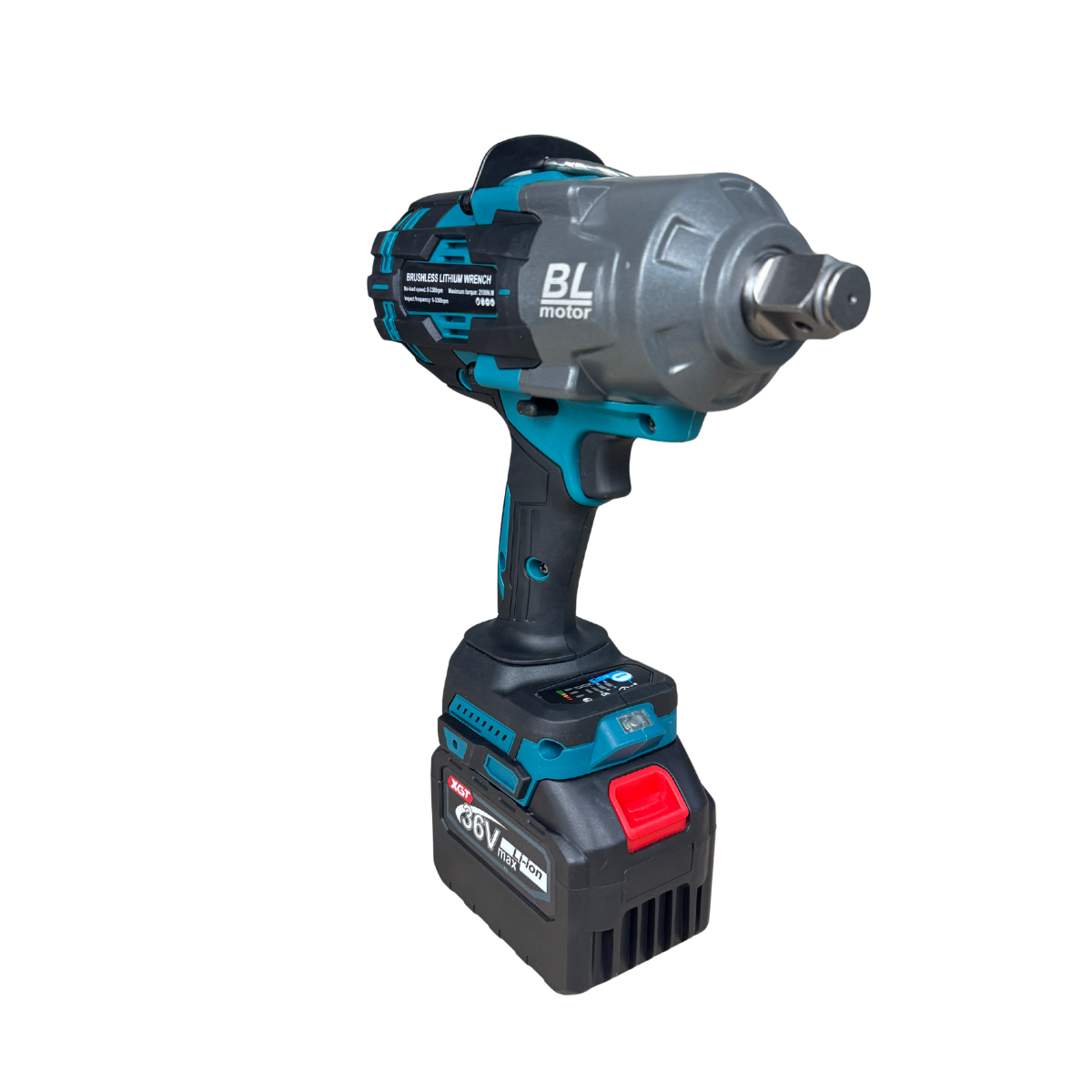 IMPACT MARE Bormasina Pistol cu impact 2 in 1 48V 10Ah , cu 2 acumulatori si accesorii CAMPION PROFESSIONAL Pentru Tiruri [2]