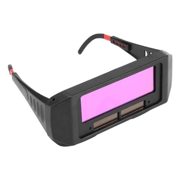 Toate Produsele - Ochelari protectie sudura cu display LCD cristale lichide auto-intunecare, incarcare solara