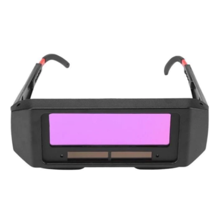 Ochelari protectie sudura cu display LCD cristale lichide auto-intunecare, incarcare solara [1]