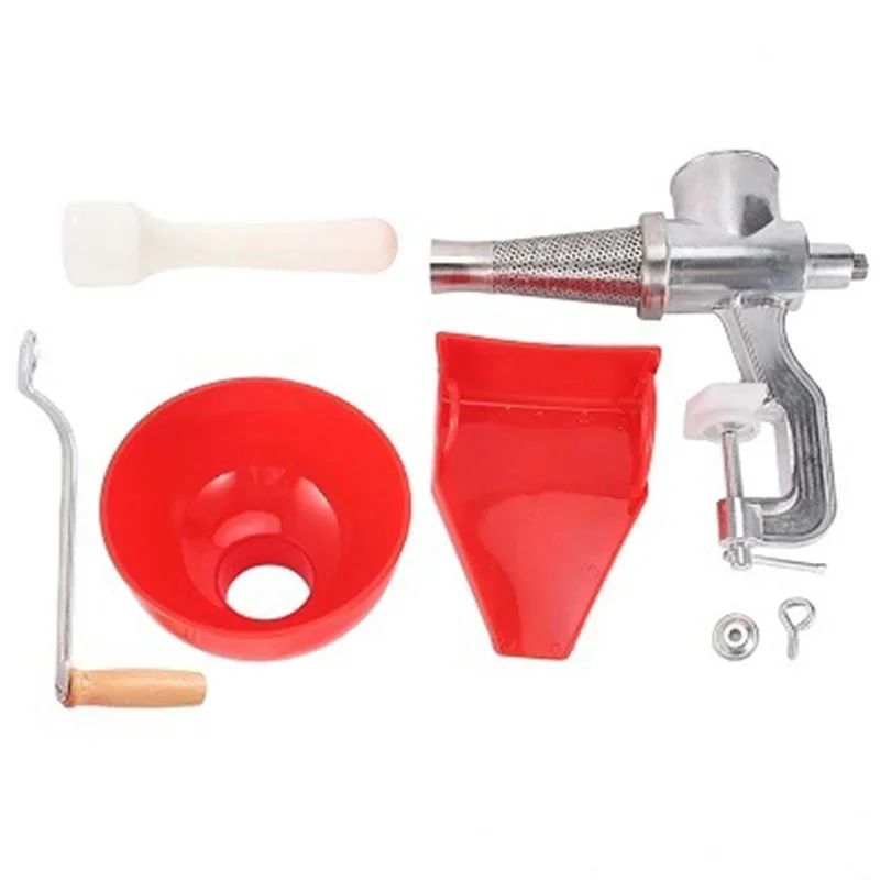 Masina storcator suc rosii manuala cu separator 3kg, profesionala, corp aluminiu, CLIVIA [1]