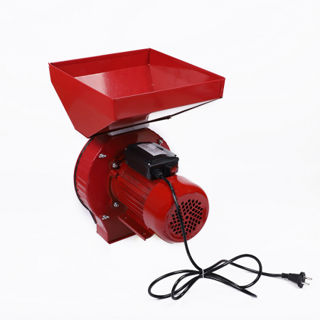 Moara electrica , CRAFT-TEC , motor 3.9 kw , pentru cereale si stiuleti (2 in 1), Cuva Mare,(100% cupru) 4 site de rezerva, 20 ciocanele [1]