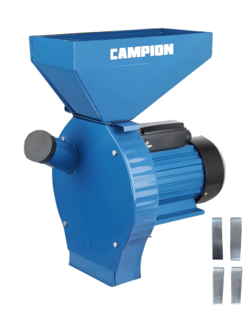 Mori Electrice Cereale si Uruiala - Moara Electrica Uruiala 4.5KW, 300kg/ora, cereale, 4 site, 20 Ciocanele, Cuva Extra Mare, Campion CMP1335