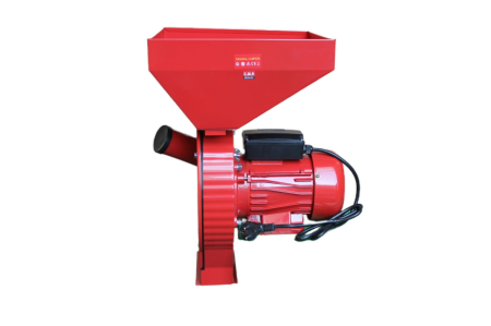 Mori Electrice Cereale si Uruiala - Moara Electrica 4500w Rosie pentru Uruiala CMP1335R, 4.5KW, 300kg/ora, Motor Electric 100% Cupru, 20 Ciocanele, 4 Site Interschimbabile, Cuva Metalica Extra Mare, Butuc Direct pe Ax, Protectie Suprasa