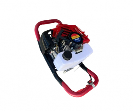 Toate Produsele - Motoburghiu7.5 CP pe benzina pentru pamant  CAMPION Rosu