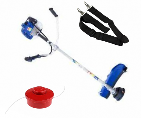 Motocoase si Masini Tuns Iarba - Motocoasa 8,5CP CAMPION Motocositoare complet echipata PREMIUM! ALBASTRU