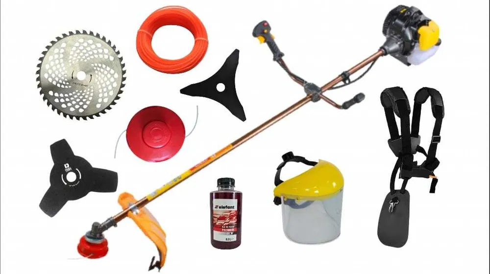 Motocoase si Masini Tuns Iarba - Motocoasa 9.8 CP NAKAMOTO Japan 7 ACCESORII + Ulei Motocositoare