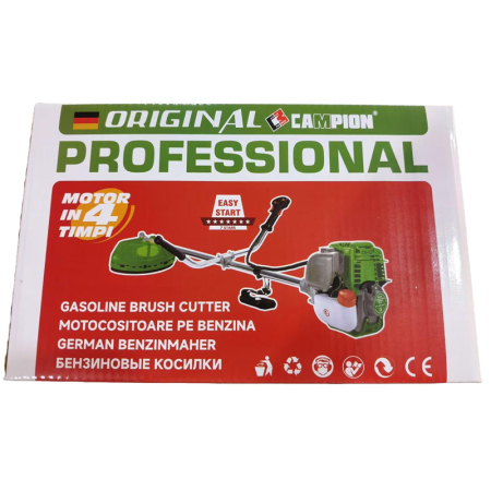 Motocoase si Masini Tuns Iarba - Motocoasa pe benzina Campion, 4 timpi, 8.5CP 58CC, Profesionala, Easy Start, Consum redus