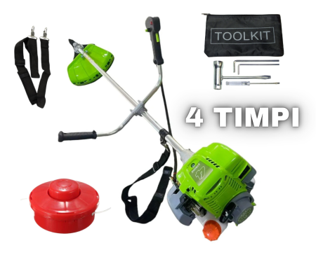 Motocoasa pe benzina Campion, 4 timpi, 8.5CP 58CC, Profesionala, Easy Start, Consum redus [4]