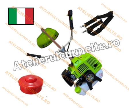Motocoase pe Benzina - * 9.8CP ITALY * Motocoasa pe benzina FRESCO Italian Tech, Motocosasa Trimmer ACCESORII INCLUSE